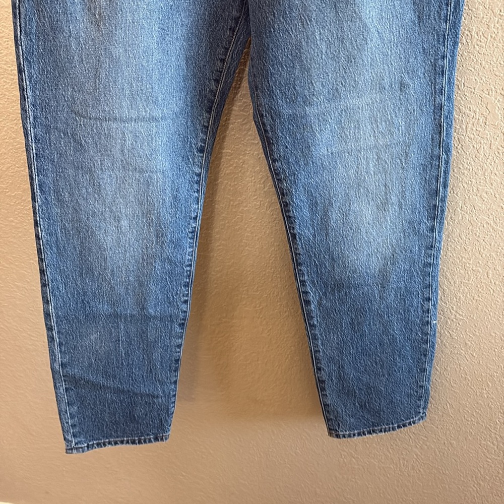 Madewell Relaxed Taper Authentic Flex Denim Jeans/ Size 34 X 32/ NWT - Picture 7 of 10